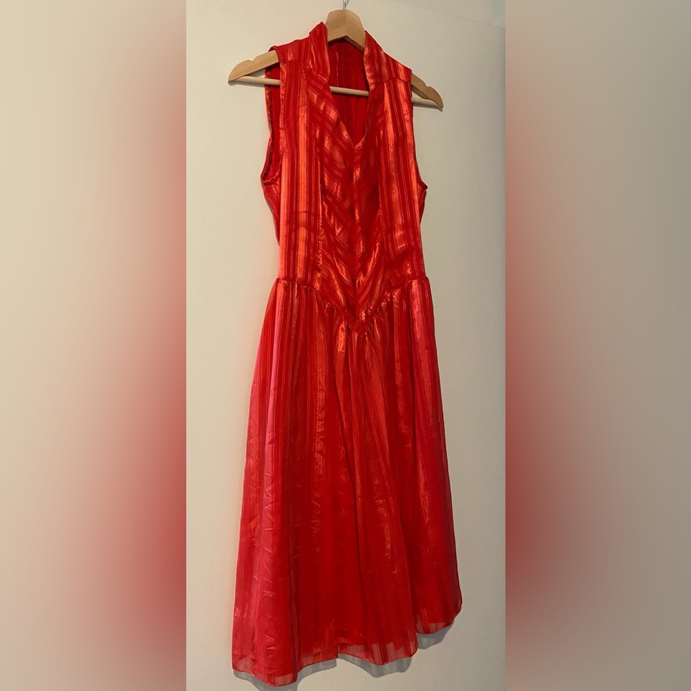 Vintage red dress